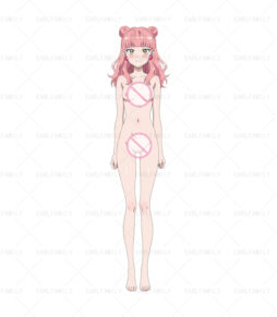 Naked Loli Suzuki Miyu Car Sticker&Keychains