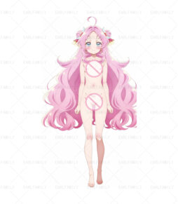 Naked Loli Cure Answer Car Sticker&Keychains