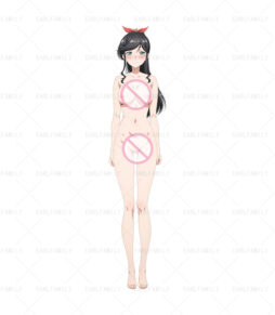 Naked Loli Wakana Kinme Car Sticker&Keychains