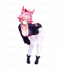 Bunny Sexy Evanescia Car Sticker&Keychains