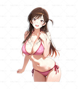 Bikini Chizuru Mizuhara Car Sticker&Keychains