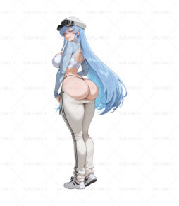 Esudesu NSFW Ass Car Sticker&Keychains