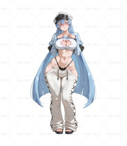 Esudesu Sexy Car Sticker&Keychains