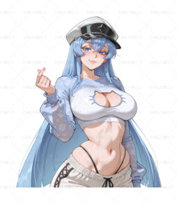 Esudesu Big Breast Car Sticker&Keychains