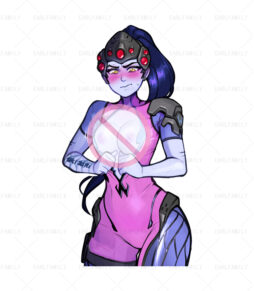 Overwatch Widowmaker Car Sticker&Keychains