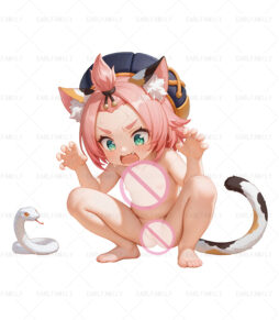 Naked Diona Genshin Impact NSFW Car Sticker&Keychains