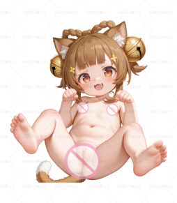 Naked Genshin Impact Yaoyao Car Sticker&Keychains