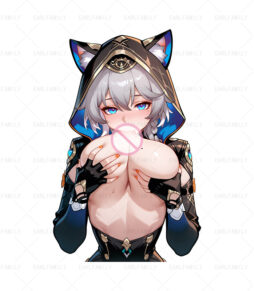 Cipher Bite The Chest 18+ Car Sticker&Keychains