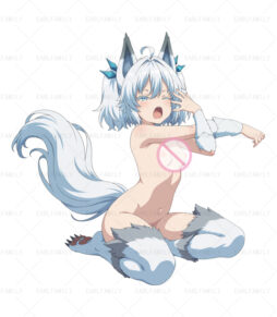 Redo of Healer Setsuna Furry 18+ Car Sticker&Keychains